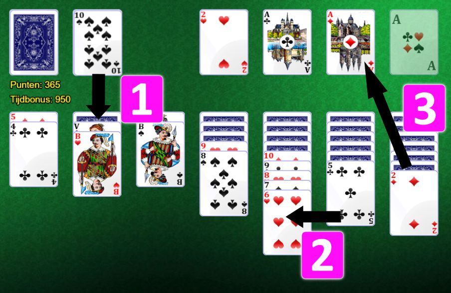 Beweging Afdaling Ontspannend Solitaire | Kaartspellen Online - speel online diverse kaartspellen